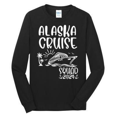 Alaska Cruise Squad 2024 Alaska Holiday Family Matching Tall Long Sleeve T-Shirt