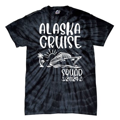 Alaska Cruise Squad 2024 Alaska Holiday Family Matching Tie-Dye T-Shirt