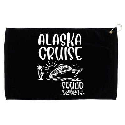 Alaska Cruise Squad 2024 Alaska Holiday Family Matching Grommeted Golf Towel