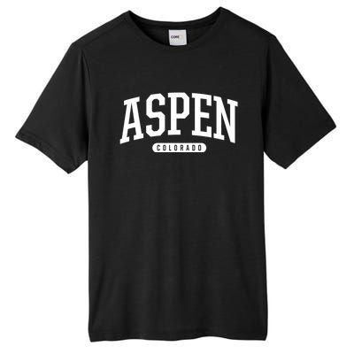 Aspen Colorado Souvenirs College Style Aspen Colorado Souvenir Tall Fusion ChromaSoft Performance T-Shirt