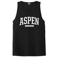 Aspen Colorado Souvenirs College Style Aspen Colorado Souvenir Gift PosiCharge Competitor Tank