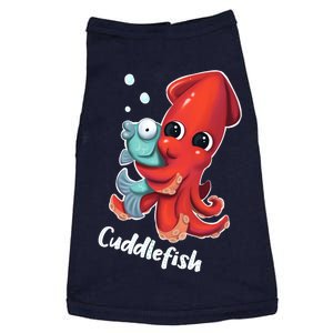 Adorable Cuddlefish Sea Life Illustration Cuttlefish Squid Doggie Tank