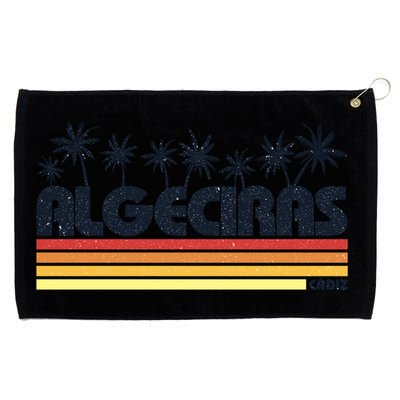 Algeciras Cadiz Spain Retro Tourism Gift Grommeted Golf Towel