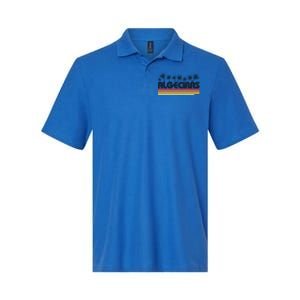 Algeciras Cadiz Spain Retro Tourism Gift Softstyle Adult Sport Polo