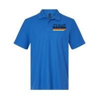 Algeciras Cadiz Spain Retro Tourism Gift Softstyle Adult Sport Polo