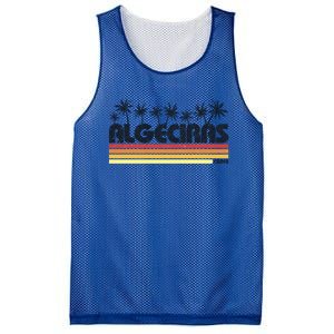 Algeciras Cadiz Spain Retro Tourism Gift Mesh Reversible Basketball Jersey Tank