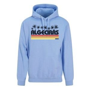 Algeciras Cadiz Spain Retro Tourism Gift Unisex Surf Hoodie