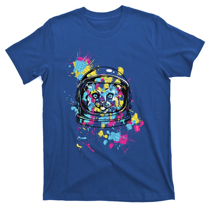 Astronaut Cat Space Kitty Graphic Unisex Adult Gift T-Shirt