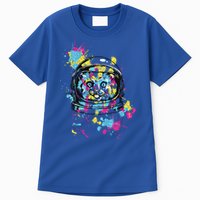 Astronaut Cat Space Kitty Graphic Unisex Adult Gift Tall T-Shirt