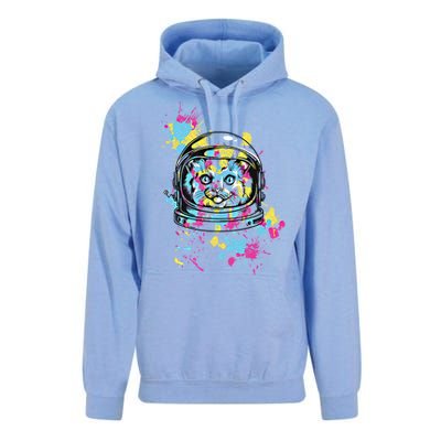 Astronaut Cat Space Kitty Graphic Unisex Adult Gift Unisex Surf Hoodie