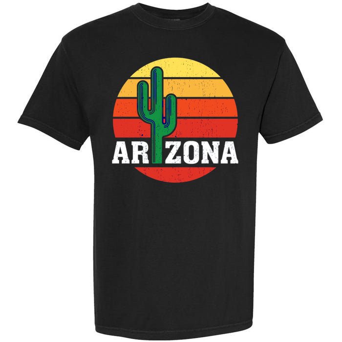 Arizona Cactus Sunset Garment-Dyed Heavyweight T-Shirt