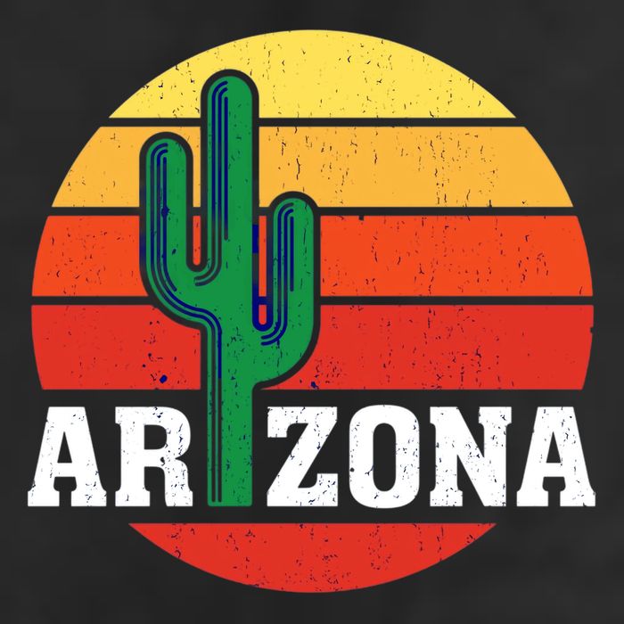Arizona Cactus Sunset Garment-Dyed Heavyweight T-Shirt