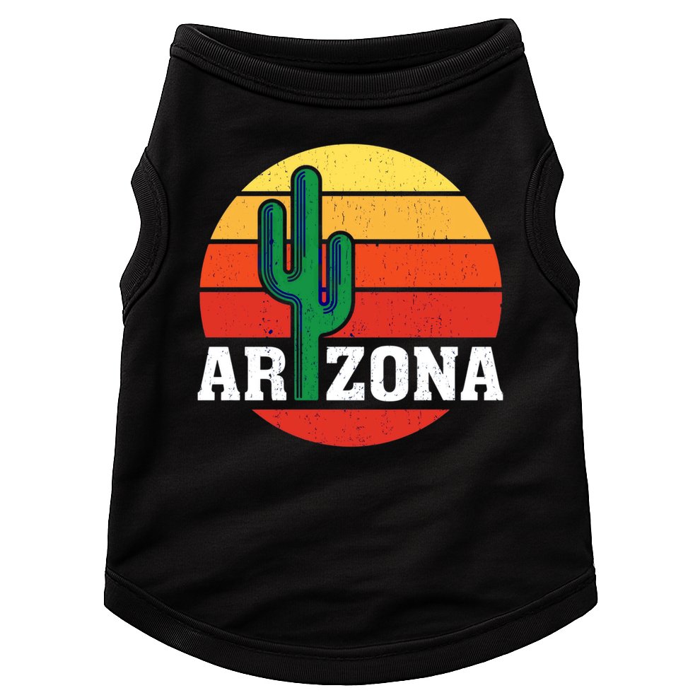 Arizona Cactus Sunset Doggie Tank