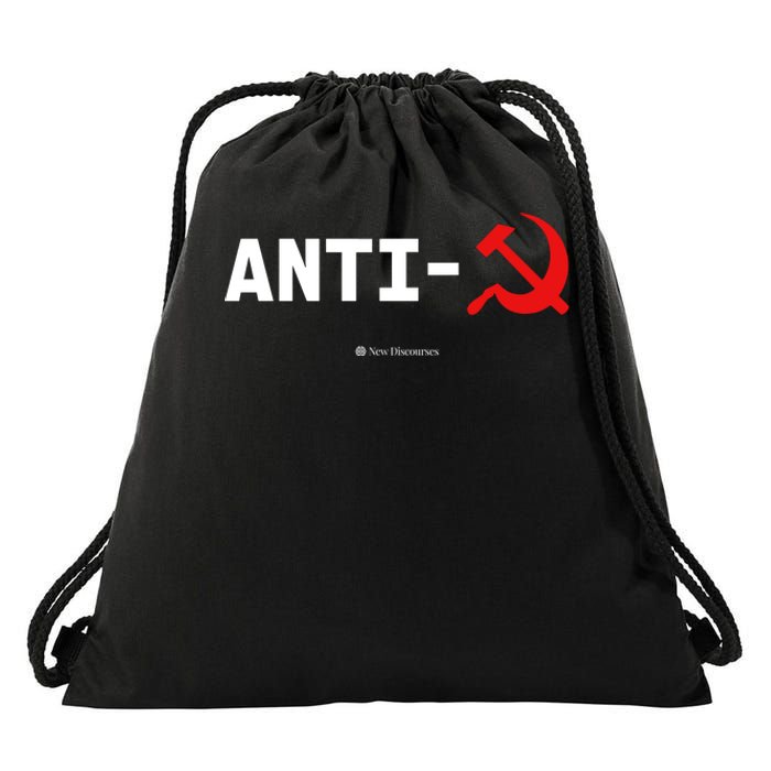 Anti Communist Symbol New Discourses Drawstring Bag