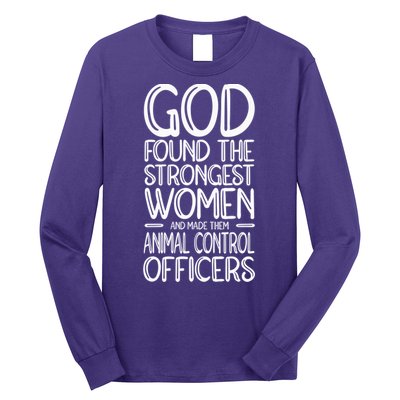 Animal Control Strongest Animal Control Officer Long Sleeve Shirt
