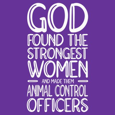Animal Control Strongest Animal Control Officer T-Shirt