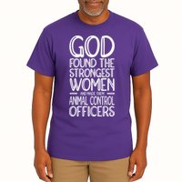 Animal Control Strongest Animal Control Officer Tall T-Shirt