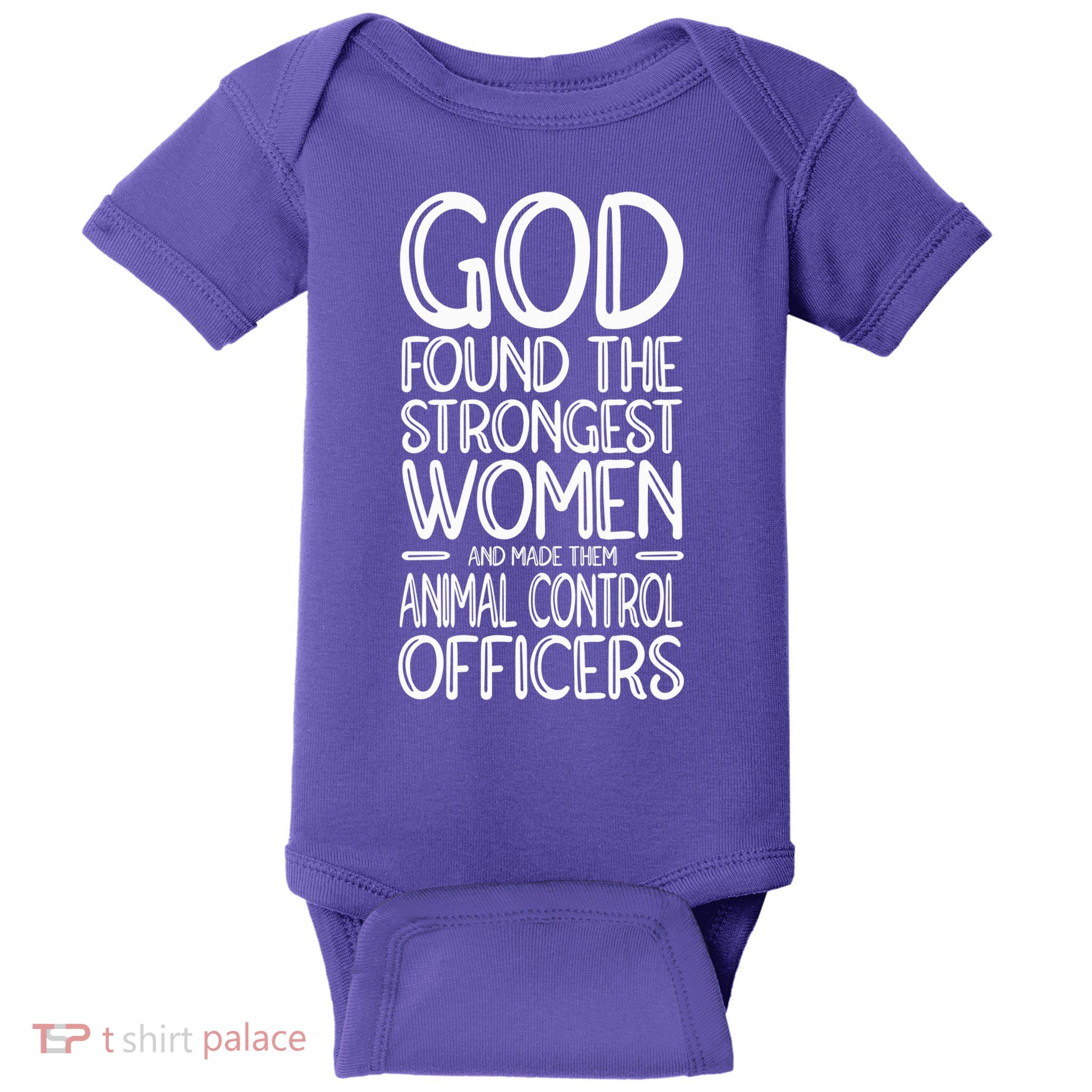 Animal Control Strongest Animal Control Officer Baby Bodysuit