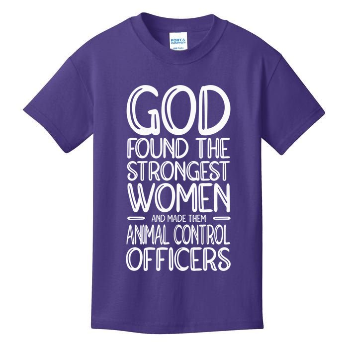 Animal Control Strongest Animal Control Officer Kids T-Shirt
