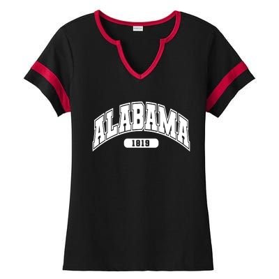 Alabama Collegiate Style 1819 Ladies Halftime Notch Neck Tee