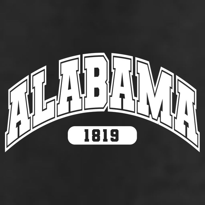 Alabama Collegiate Style 1819 7 Panel Mesh Trucker Snapback Hat