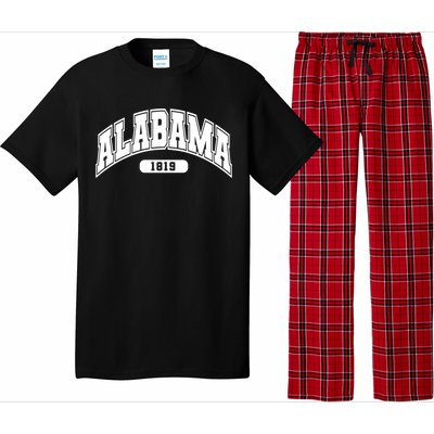 Alabama Collegiate Style 1819 Pajama Set