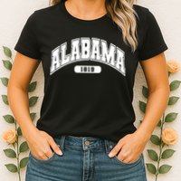 Alabama Collegiate Style 1819 Womens T-Shirt