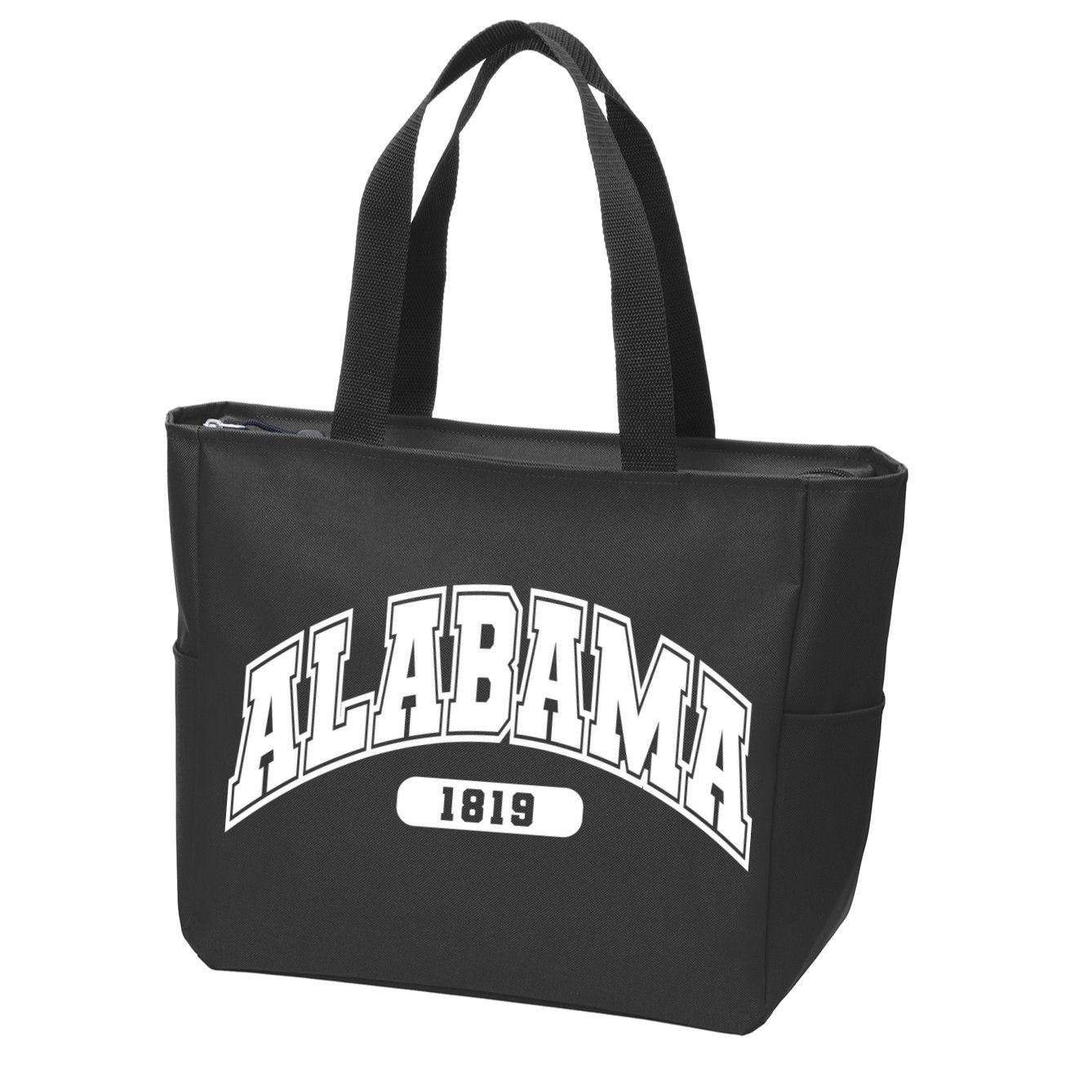 Alabama Collegiate Style 1819 Zip Tote Bag