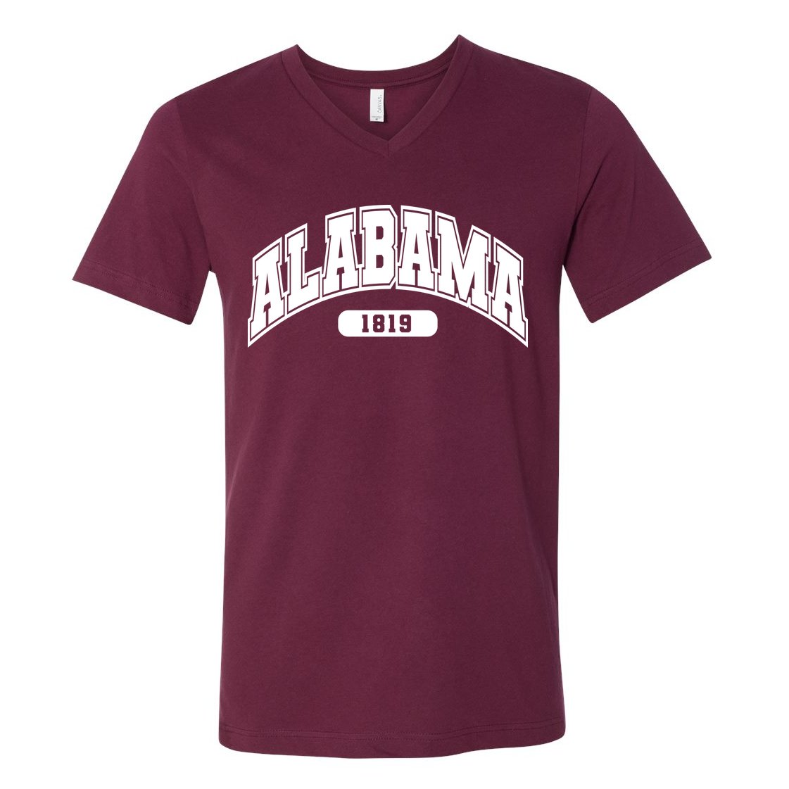 Alabama Collegiate Style 1819 V-Neck T-Shirt