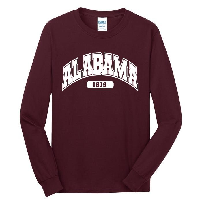 Alabama Collegiate Style 1819 Tall Long Sleeve T-Shirt