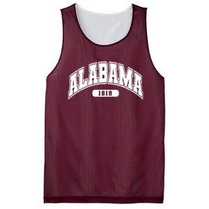 Alabama Collegiate Style 1819 Mesh Reversible Basketball Jersey Tank