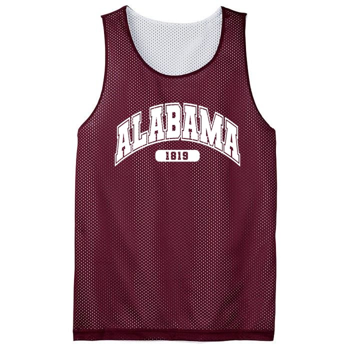 Alabama Collegiate Style 1819 Mesh Reversible Basketball Jersey Tank