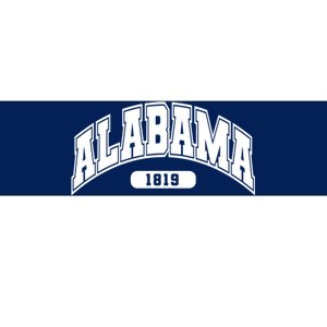 Alabama Collegiate Style 1819 Bumper Sticker