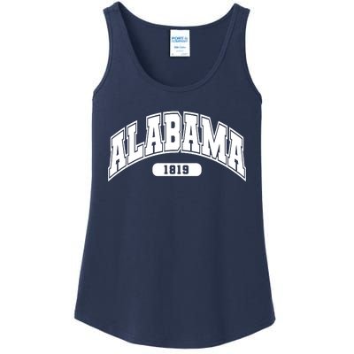 Alabama Collegiate Style 1819 Ladies Essential Tank