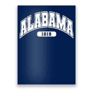 Alabama Collegiate Style 1819 Poster