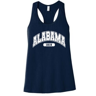 Alabama Collegiate Style 1819 Women's Racerback Tank