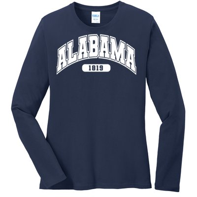 Alabama Collegiate Style 1819 Ladies Long Sleeve Shirt