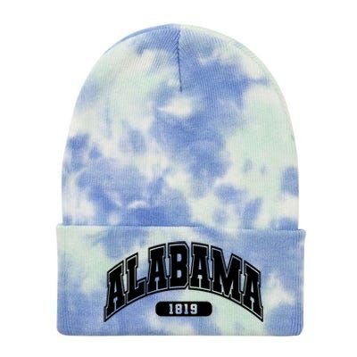 Alabama Collegiate Style 1819 Tie Dye 12in Knit Beanie