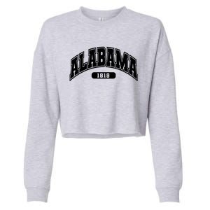 Alabama Collegiate Style 1819 Cropped Pullover Crew