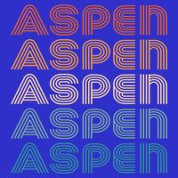Aspen Colorado Skiing Mountain Retro Great Gift Visor