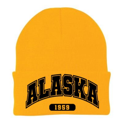 Alaska Collegiate Style 1959 Knit Cap Winter Beanie