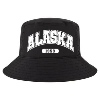 Alaska Collegiate Style 1959 Cool Comfort Performance Bucket Hat