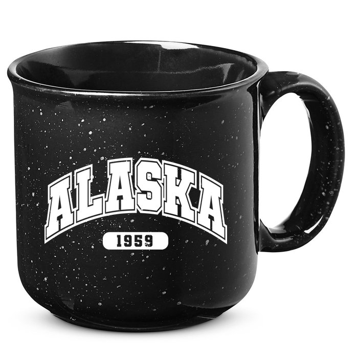 Alaska Collegiate Style 1959 15oz Campfire Ceramic Mug
