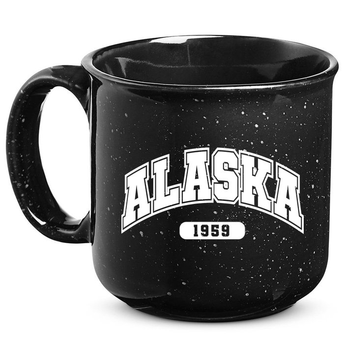 Alaska Collegiate Style 1959 15oz Campfire Ceramic Mug