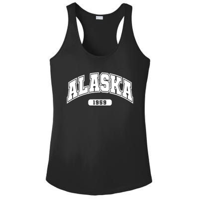 Alaska Collegiate Style 1959 Ladies PosiCharge Competitor Racerback Tank