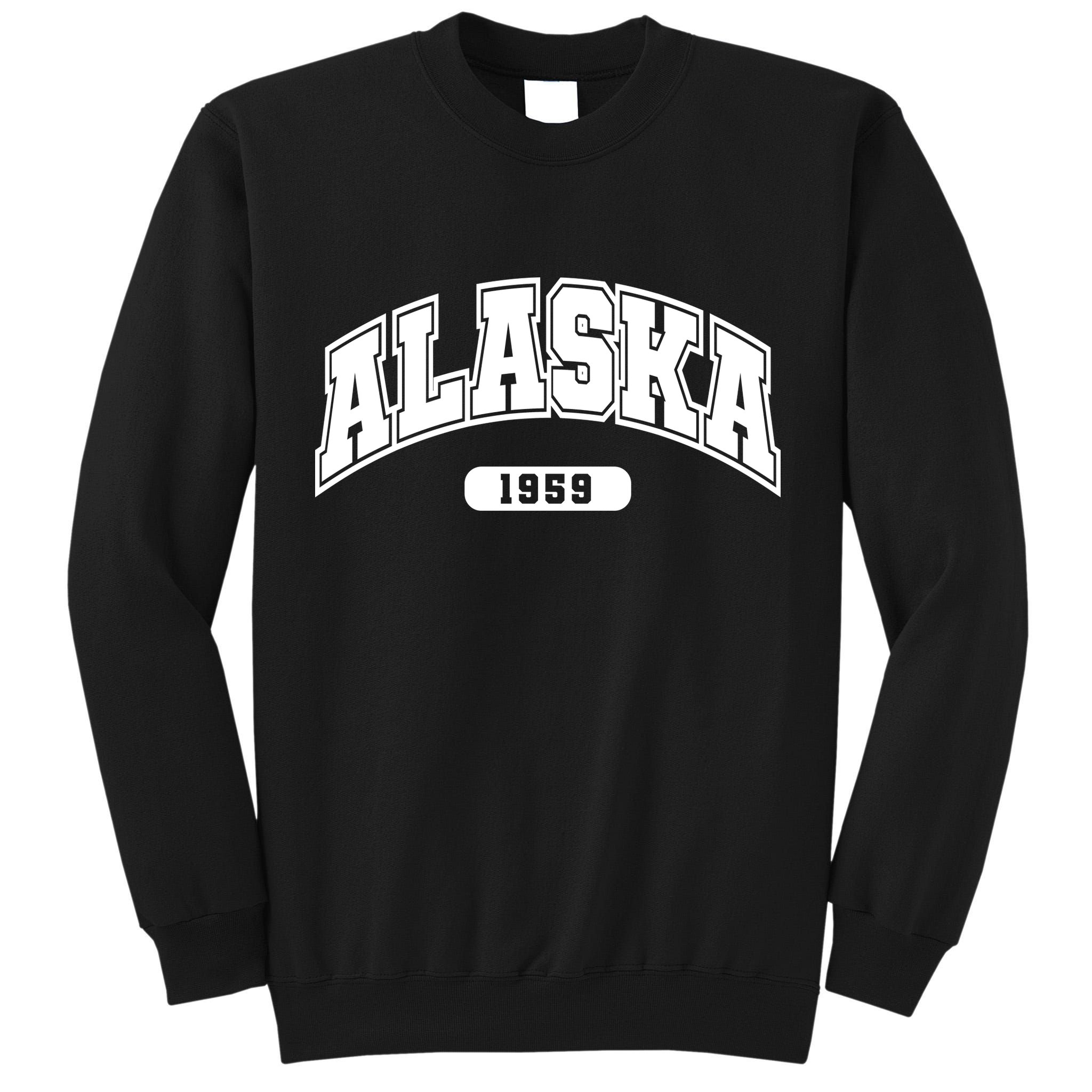 Alaska Collegiate Style 1959 Tall Sweatshirt