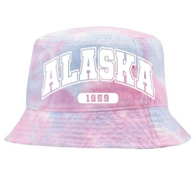 Alaska Collegiate Style 1959 Tie-Dyed Bucket Hat