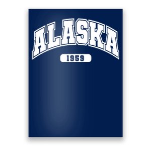 Alaska Collegiate Style 1959 Poster