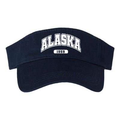 Alaska Collegiate Style 1959 Valucap Bio-Washed Visor