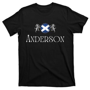 Anderson Clan Scottish Family Name Scotland Heraldry T-Shirt